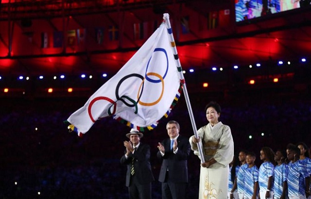 Tokio že dobil olimpijsko zastavo