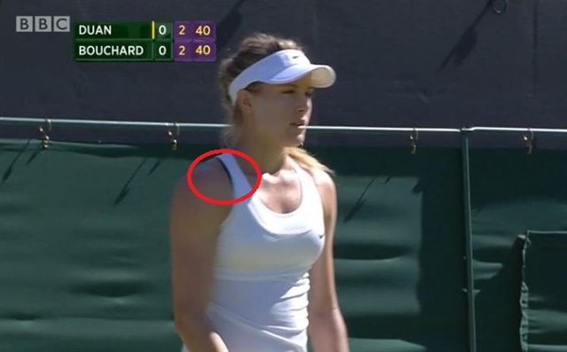 Bouchard v Wimbledonu za las ušla kazni. Zakaj?