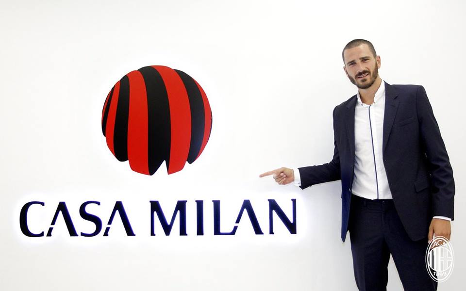 Leonardo Bonucci v Milan